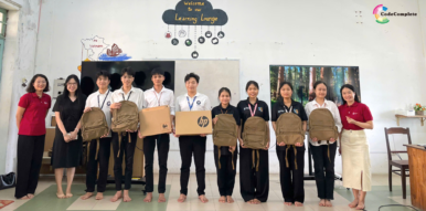 CodeComplete team supporting PNV students with gifts and tools to start their career journey confidently.